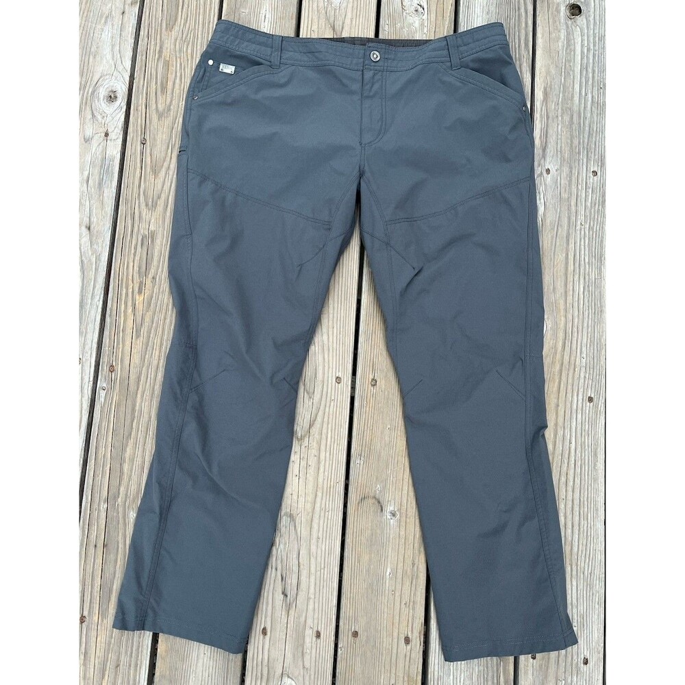 Kuhl Silencr Men's 42X32 Outdoor Hiking Pants Ripstop Stretch 5166 - Gray